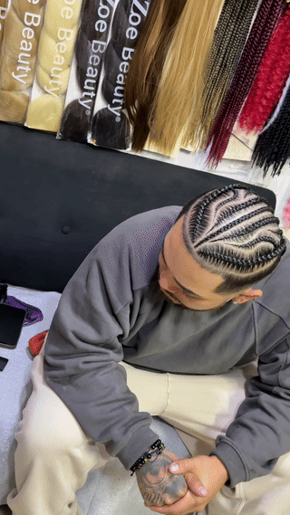 Servicio Cornrows — Hombres
